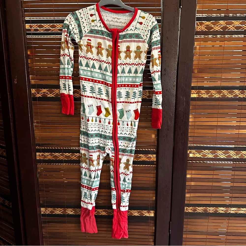 Little Sleepies Christmas pajamas